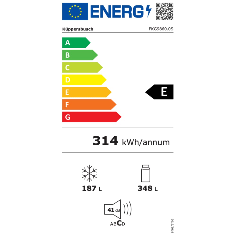 Energielabel FKG 9860.0